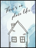 There`s no place like home - plakat - Plakatbar.no