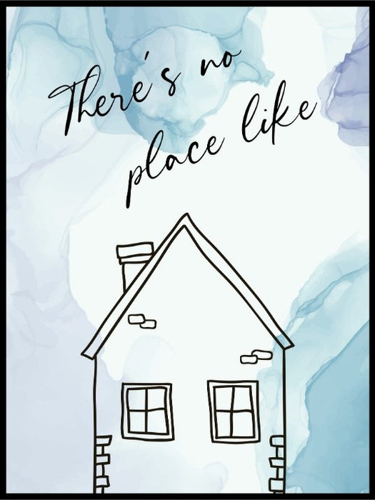 There`s no place like home - plakat - Plakatbar.no