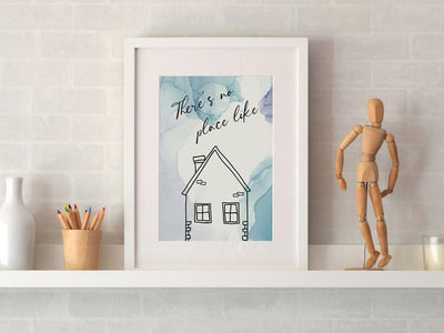 There`s no place like home - plakat - Plakatbar.no