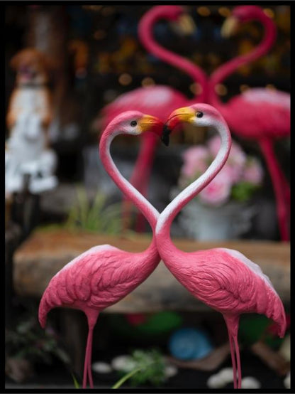 To flamingoer poster - Plakatbar.no