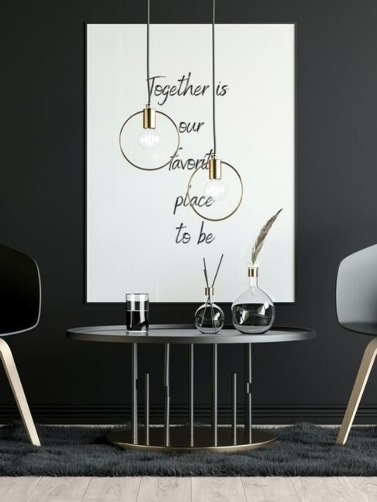 Together is our favorite place to be - Plakatbar.no