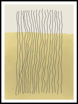 Trendy abstract hand painted poster 2 - Plakatbar.no