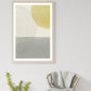Trendy abstract hand painted poster 4 - Plakatbar.no