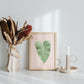 Tropical Leaf Blush - Plakatbar.no