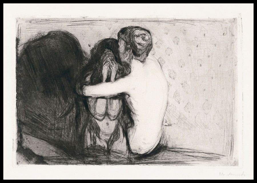 Trøst, Edvard Munch - Plakat
