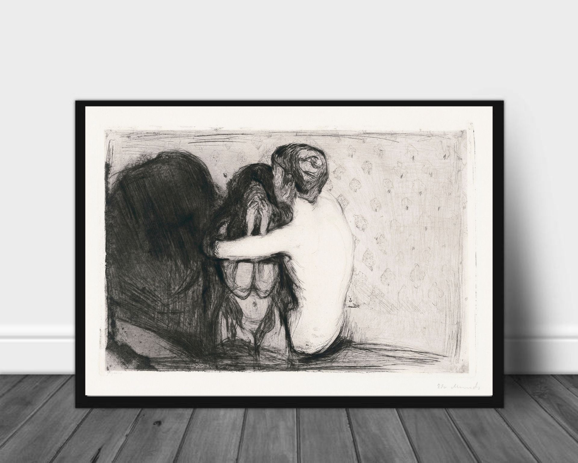 Trøst, Edvard Munch- Plakat - Plakatbar.no