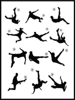 Ulike fotballteknikker - Plakatbar.no