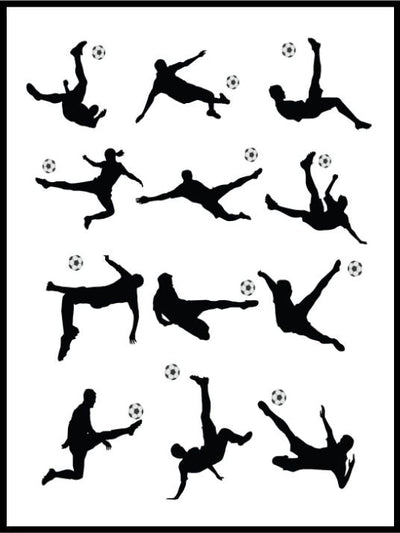 Ulike fotballteknikker - Plakatbar.no