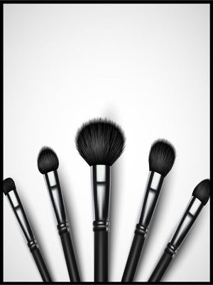 Ulike sminkebørster - Plakatbar.no