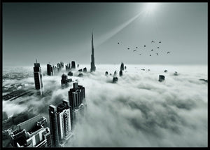 Up up and above poster - Plakatbar.no