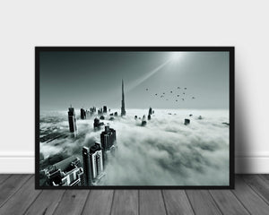 Up up and above poster - Plakatbar.no