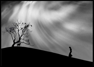 Uphill walk poster - Plakatbar.no