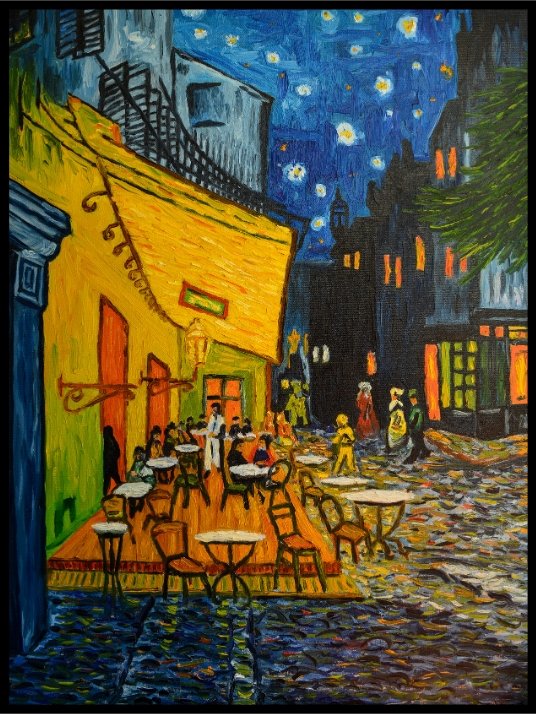 Van Gogh "Cafe Terrace" - Plakat