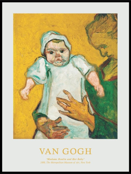 Van Gogh Madame Roulin and Her Baby Poster - Plakatbar.no