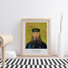 Van Gogh Portrait Of The Postman Poster - Plakatbar.no