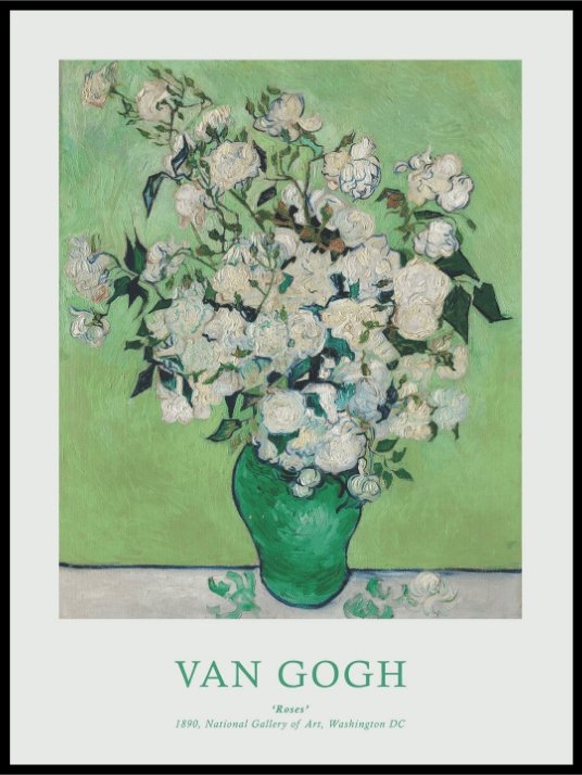 Van Gogh Roses plakat