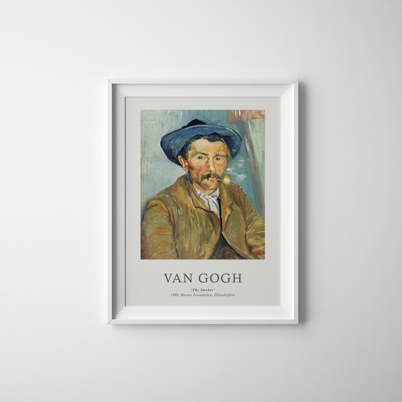 Van Gogh The Smoker Poster - Plakatbar.no