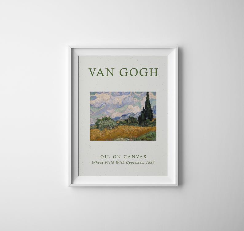 Van Gogh Wheat Fields - Plakat - Plakatbar.no