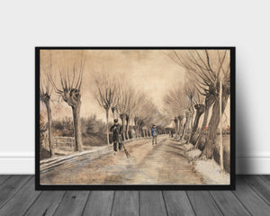 Vei i Etten, Vincent Van Gogh - Plakat - Plakatbar.no