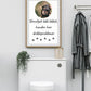Vennligst lukk lokket - Hundeplakat med eget bilde - Plakatbar.no
