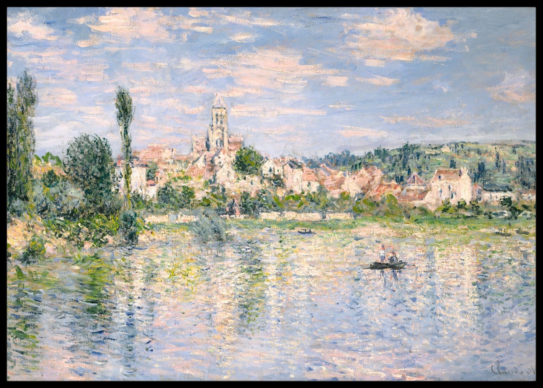 Vetheuil om sommeren, Claude Monet - Plakat - Plakatbar.no