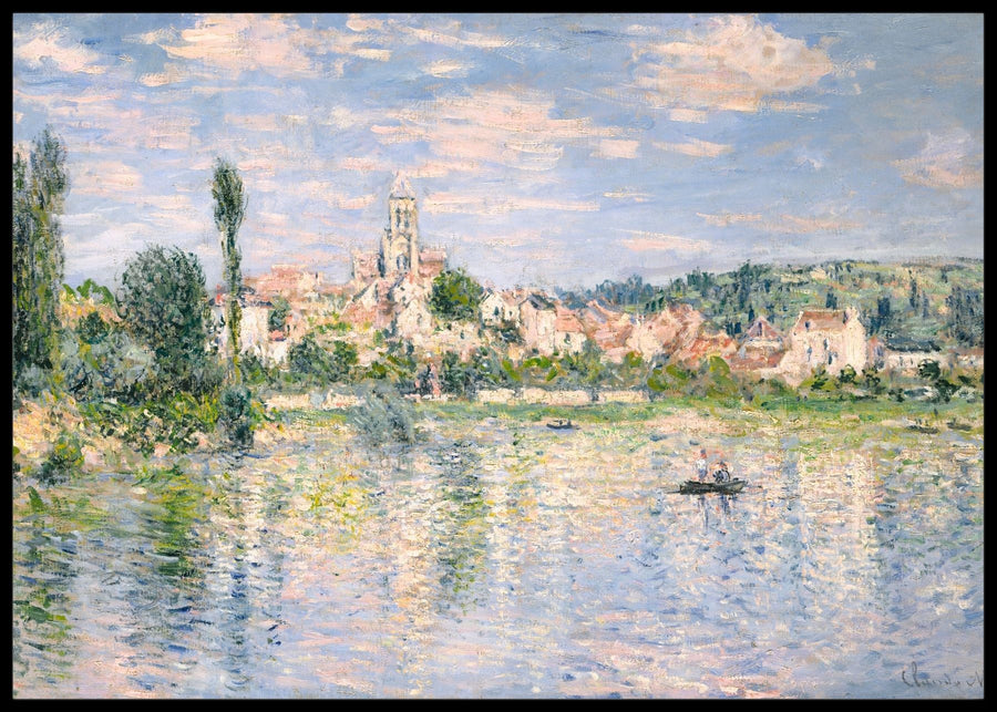 Vetheuil in summer, Claude Monet - Poster