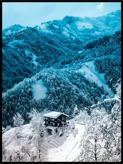 Vinterhytten plakat - Plakatbar.no