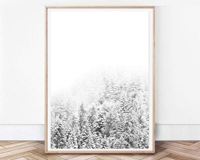 Vinterskog 02 - Plakat - Plakatbar.no