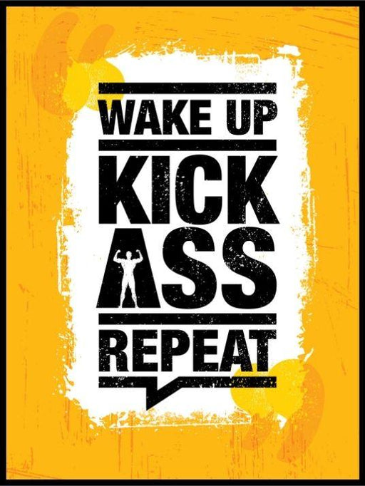 Wake up - Gym poster - Plakatbar.no