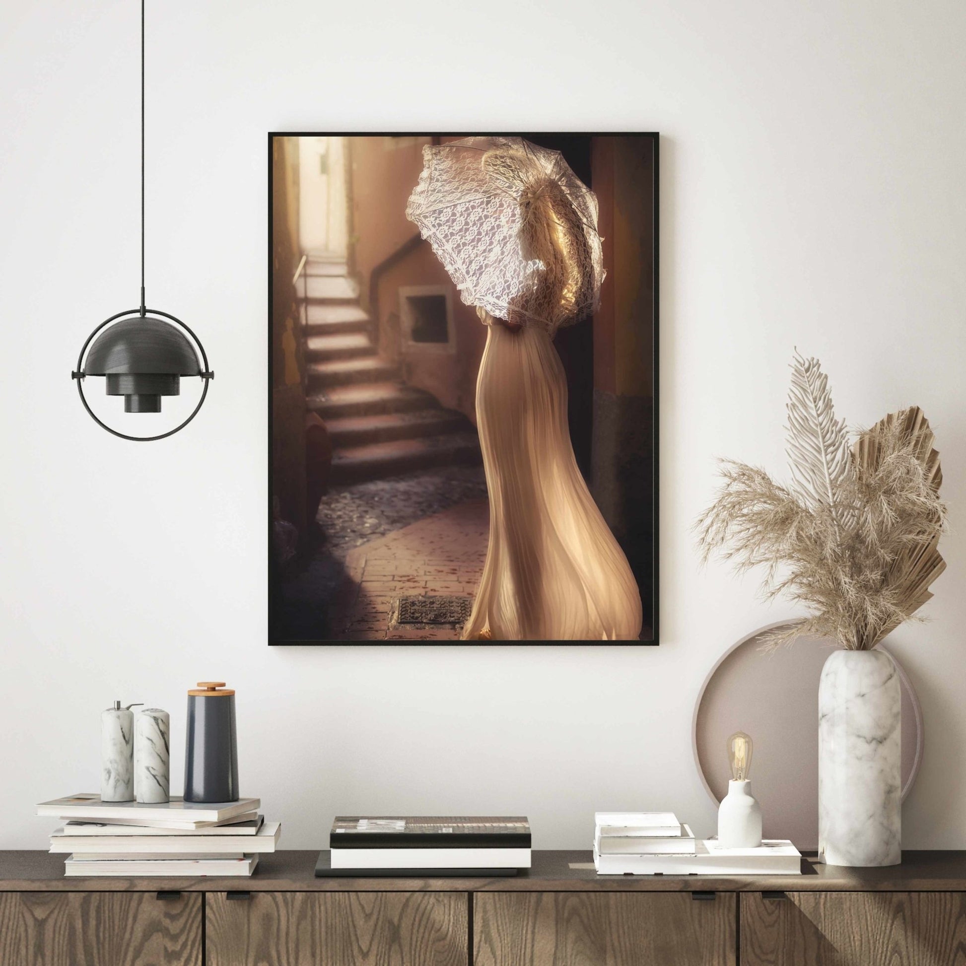 Walking toward the sun - Poster - Plakatbar.no