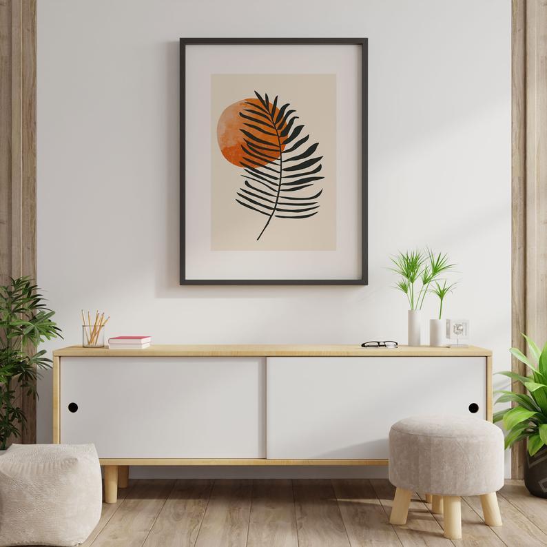 Watercolor Botanical Poster - Plakatbar.no