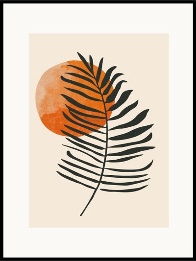 Watercolor Botanical Poster - Plakatbar.no