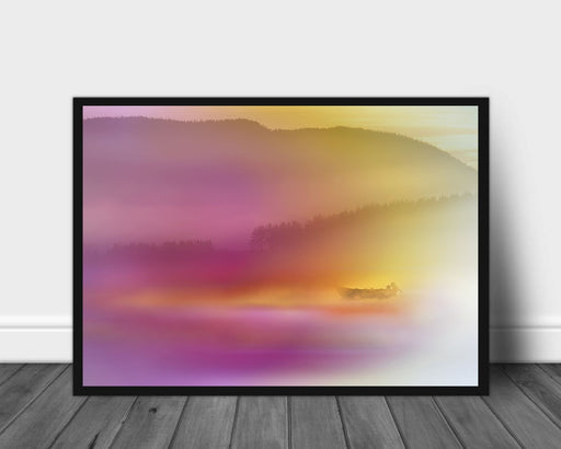 Watercolor seascape poster - Plakatbar.no