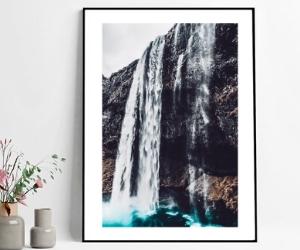 Waterfall poster - Plakatbar.no