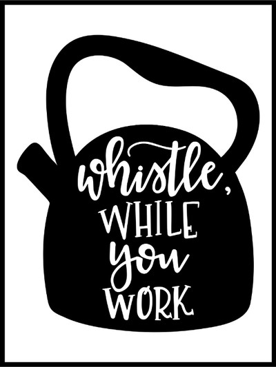 Whistle While You Work - Poster - Plakatbar.no