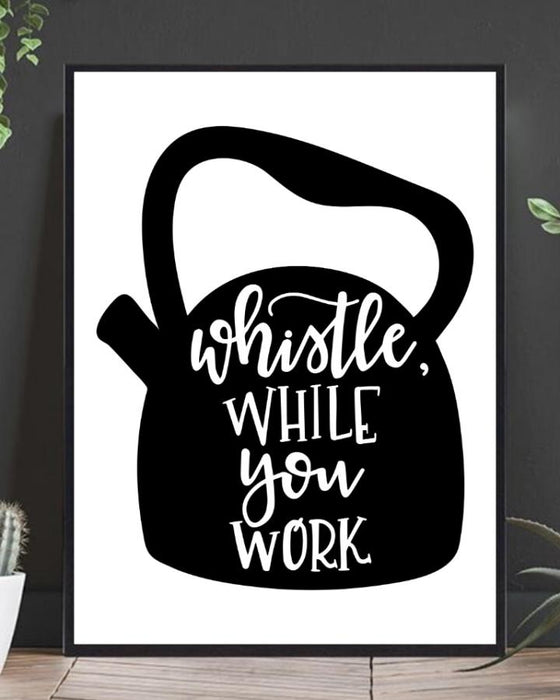 Whistle While You Work - Poster - Plakatbar.no