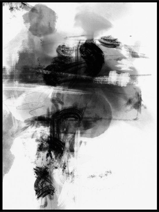 Wild Play 2 Abstract Poster or Canvas