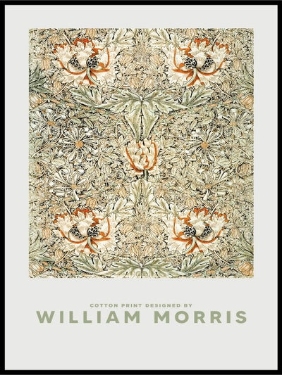 William Morris Cotton Poster 02 - Plakatbar.no