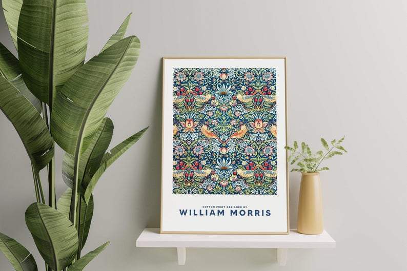 William Morris Exhibition Plakat - Plakatbar.no