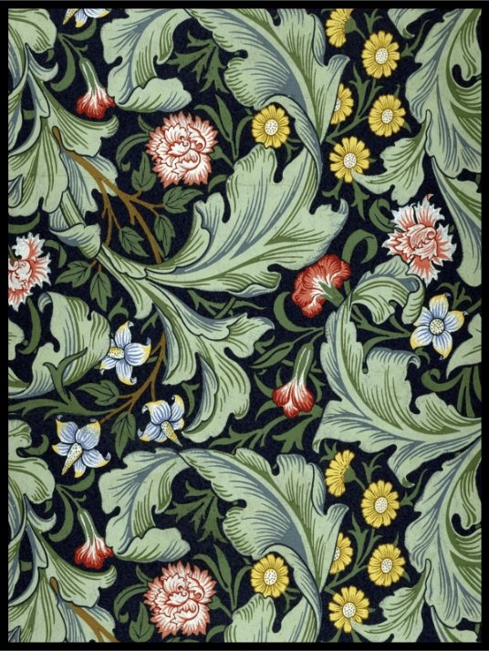 William Morris Floral Wall 02 Poster