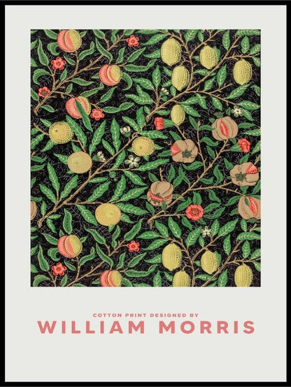 William Morris Fruits Poster - Plakatbar.no