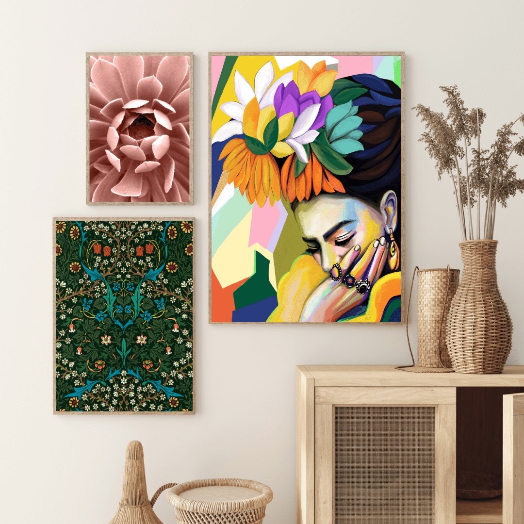 William Morris Leaves Pattern Poster - Plakatbar.no