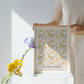 William Morris - yellow flowers poster - Plakatbar.no
