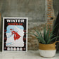 Winter in Norway - Vintage skiplakat - Plakatbar.no