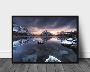 Winter light poster - Plakatbar.no