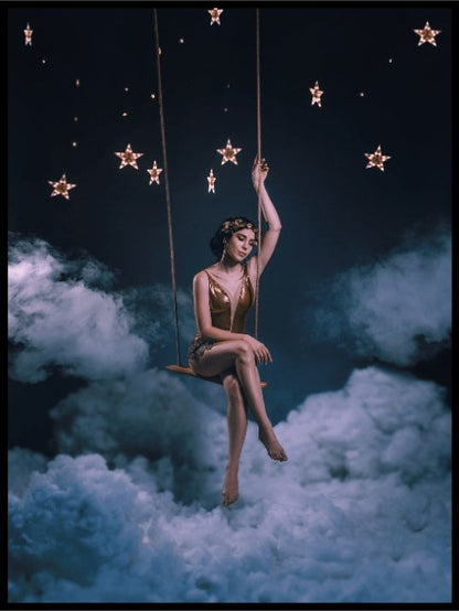 Woman In The Stars - Poster - Plakatbar.no