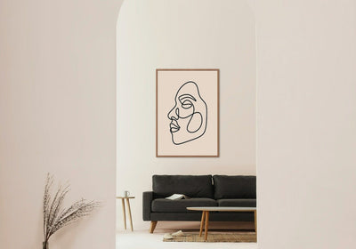 Womanface oneline - Plakatbar.no