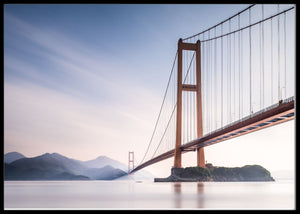 Xihou bridge at moon poster - Plakatbar.no