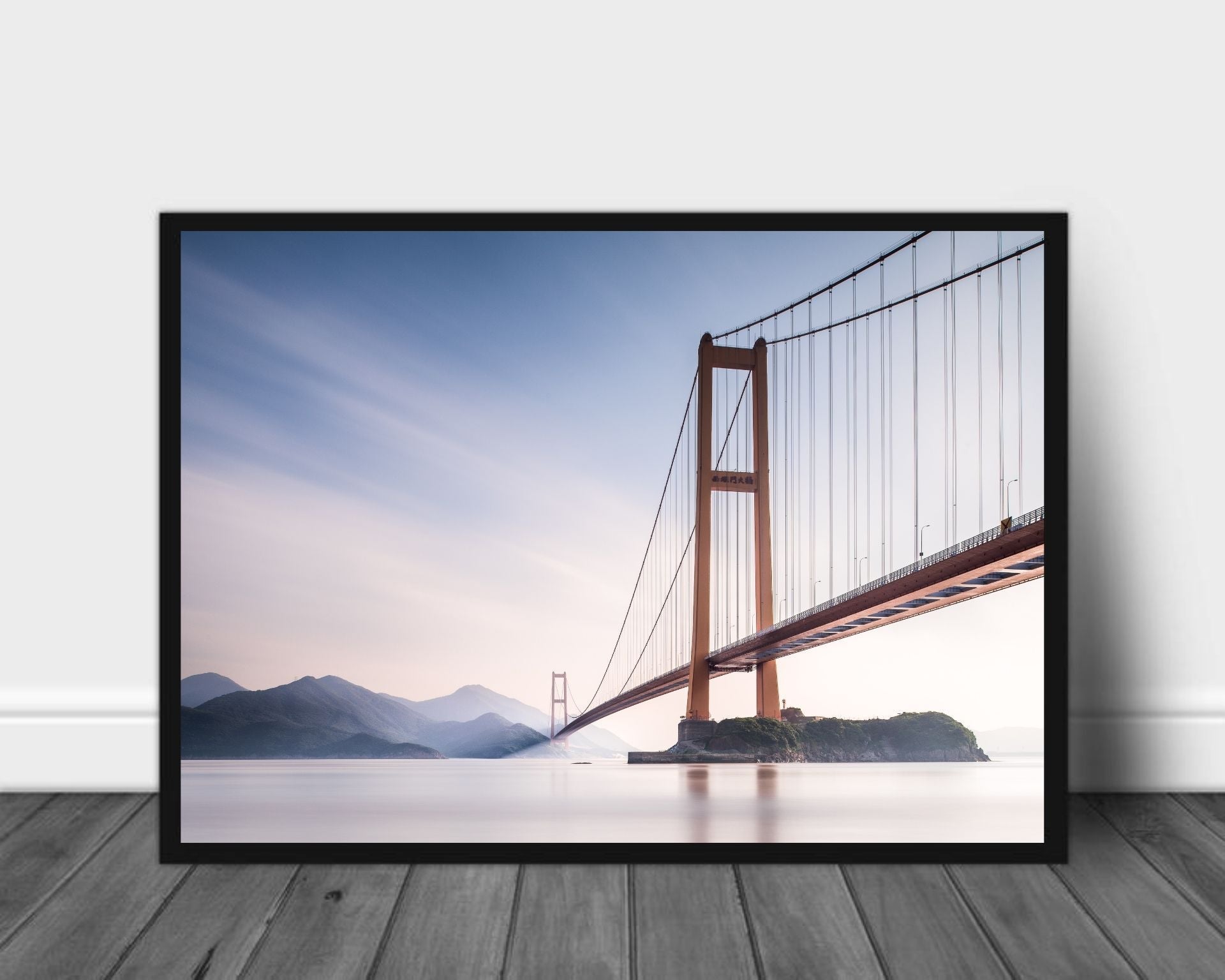 Xihou bridge at moon poster - Plakatbar.no