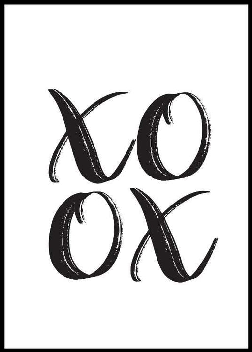 XoOx - Fashion Poster - Plakatbar.no